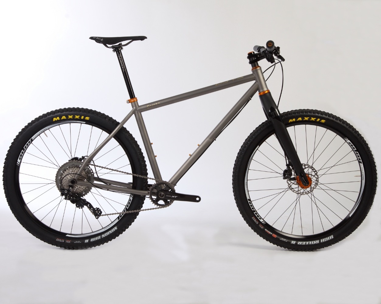 650b Hardtail gesandstrahlt goldener Anodisierung Hope Thomson 3T